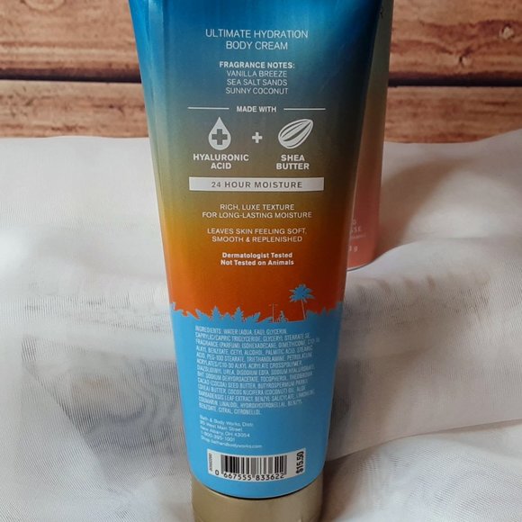 BATH & BODY WORKS 'SUMMERTIME' BODY MOUSSE WASH & MOISTURIZER 2-PIECE SET - Picture 6 of 11